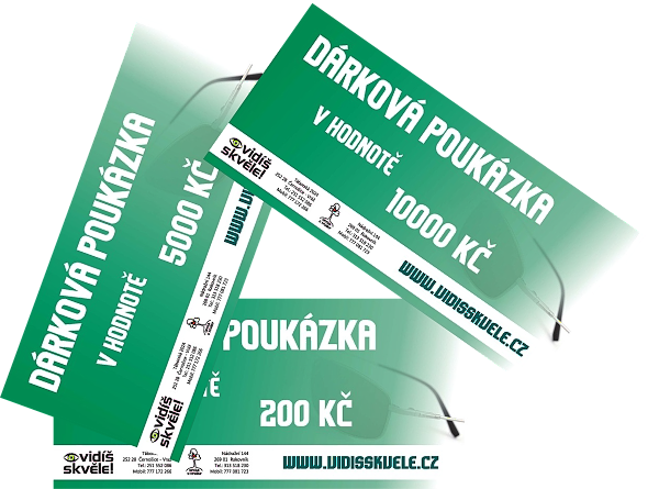 Dárkové poukázky